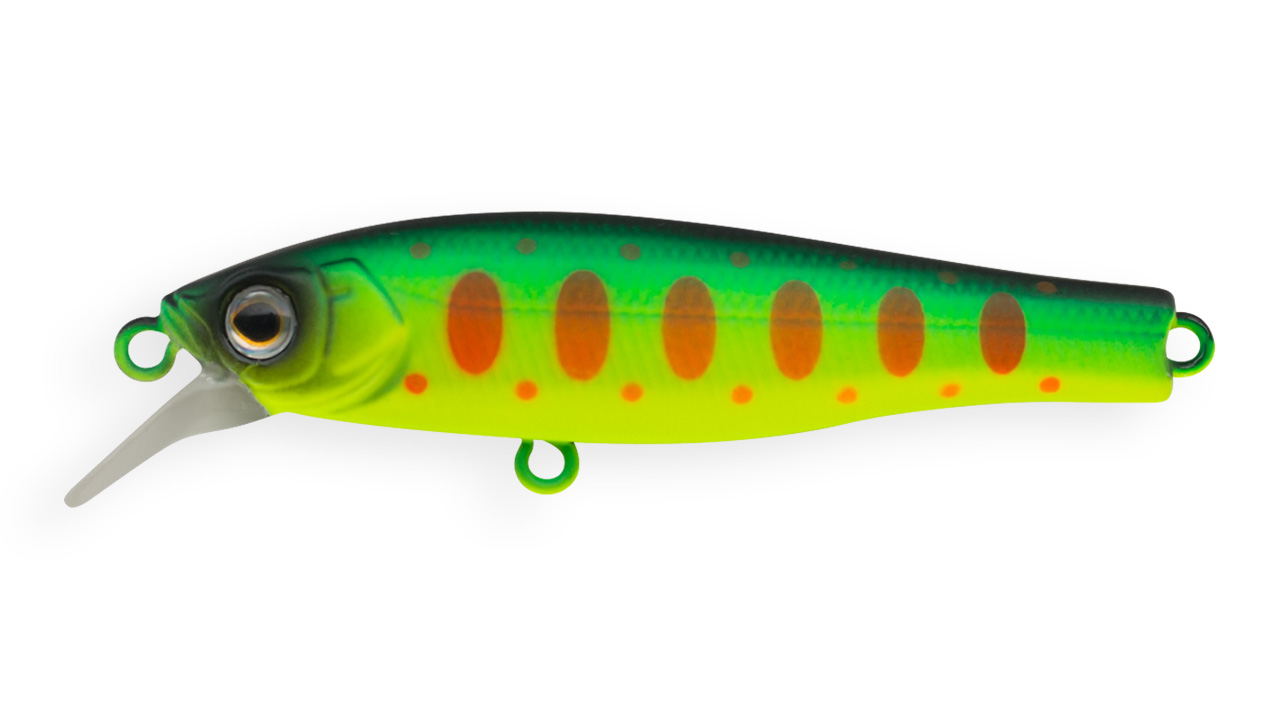 

Воблер Минноу Strike Pro Quick Minnow 55S, 55 мм, 4,5 гр, Загл. 1,5м., Тонущий, цвет: A209S Acid Mat Char, (JS-239#A209S) (81013)