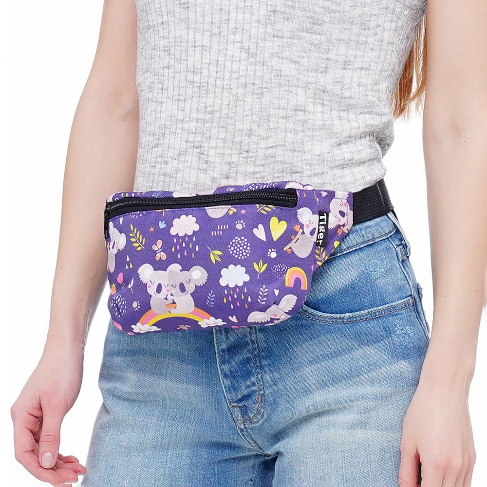 

Сумка на пояс (бананка) для подростков Tiger Ficsi Print Коала