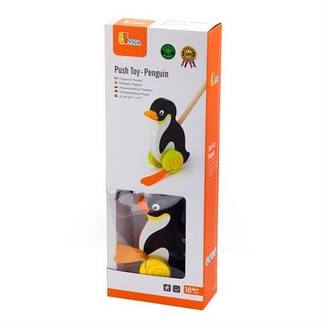 

Деревянная каталка Viga Toys Пингвинчик