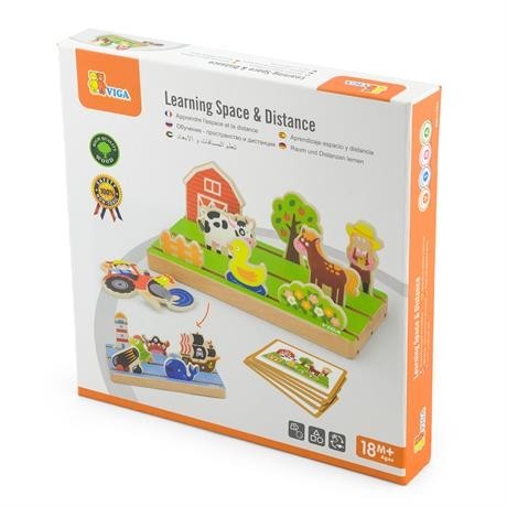 

Деревянный игровой набор Viga Toys Пространство и расстояние