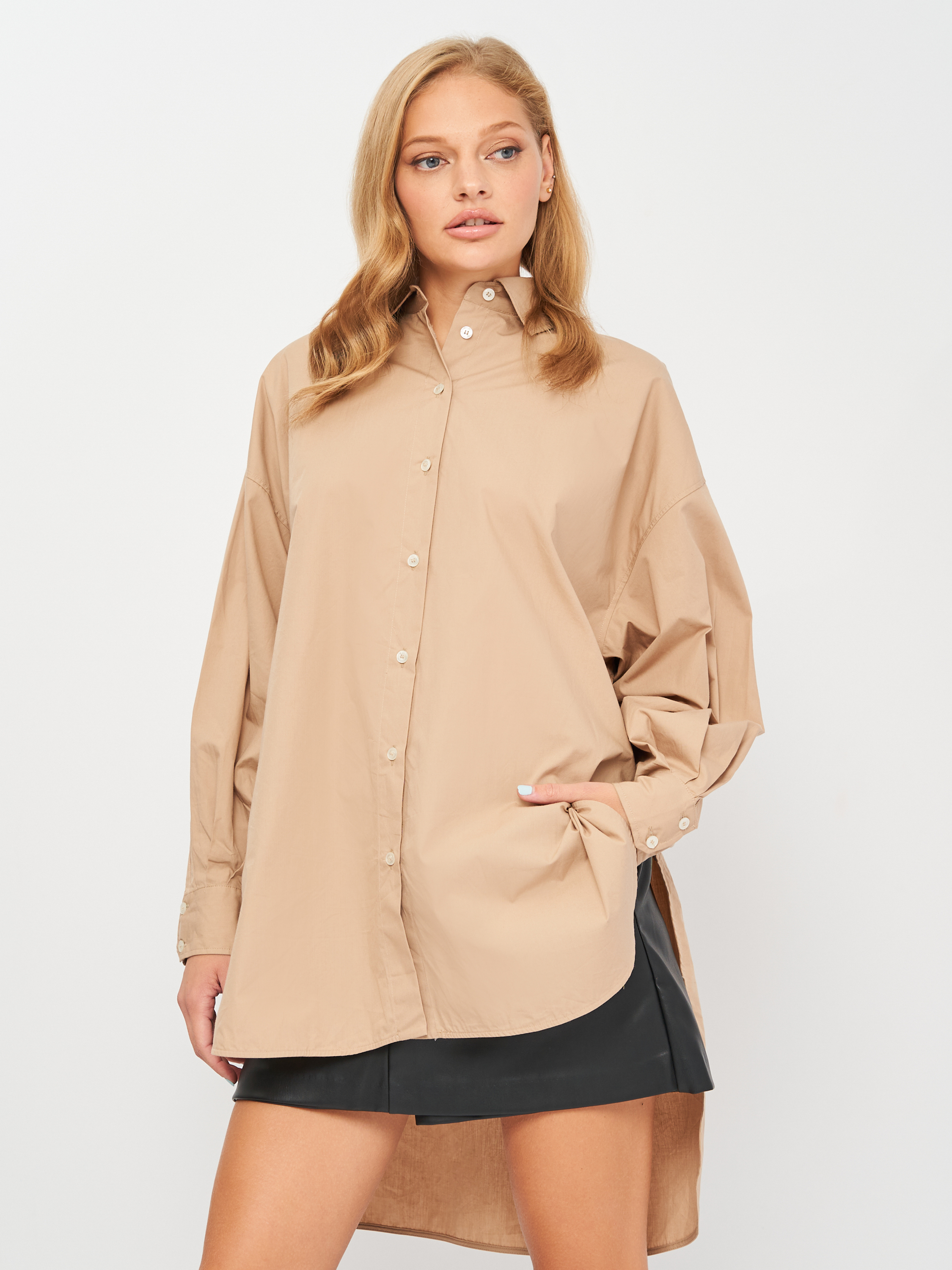 

Туника Zara 8298/255/711  Бежевая, Туника Zara 8298/255/711 XS Бежевая