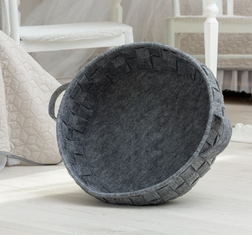 

Корзинка-лежак для животных DigitalWool плетеная без подушки Серый (DW-91-06)