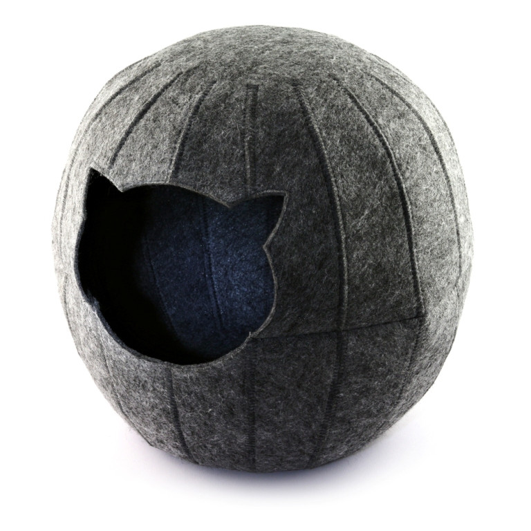 

Домик для кошек Digitalwool Шар с подушкой Серый (DW-91-21)