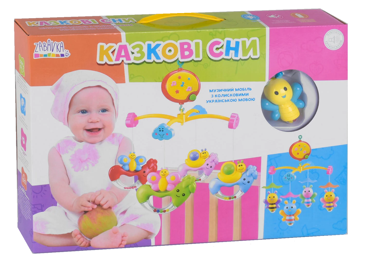 

Музыкальный мобиль "Казкові сни" карусель на кроватку Вид 6