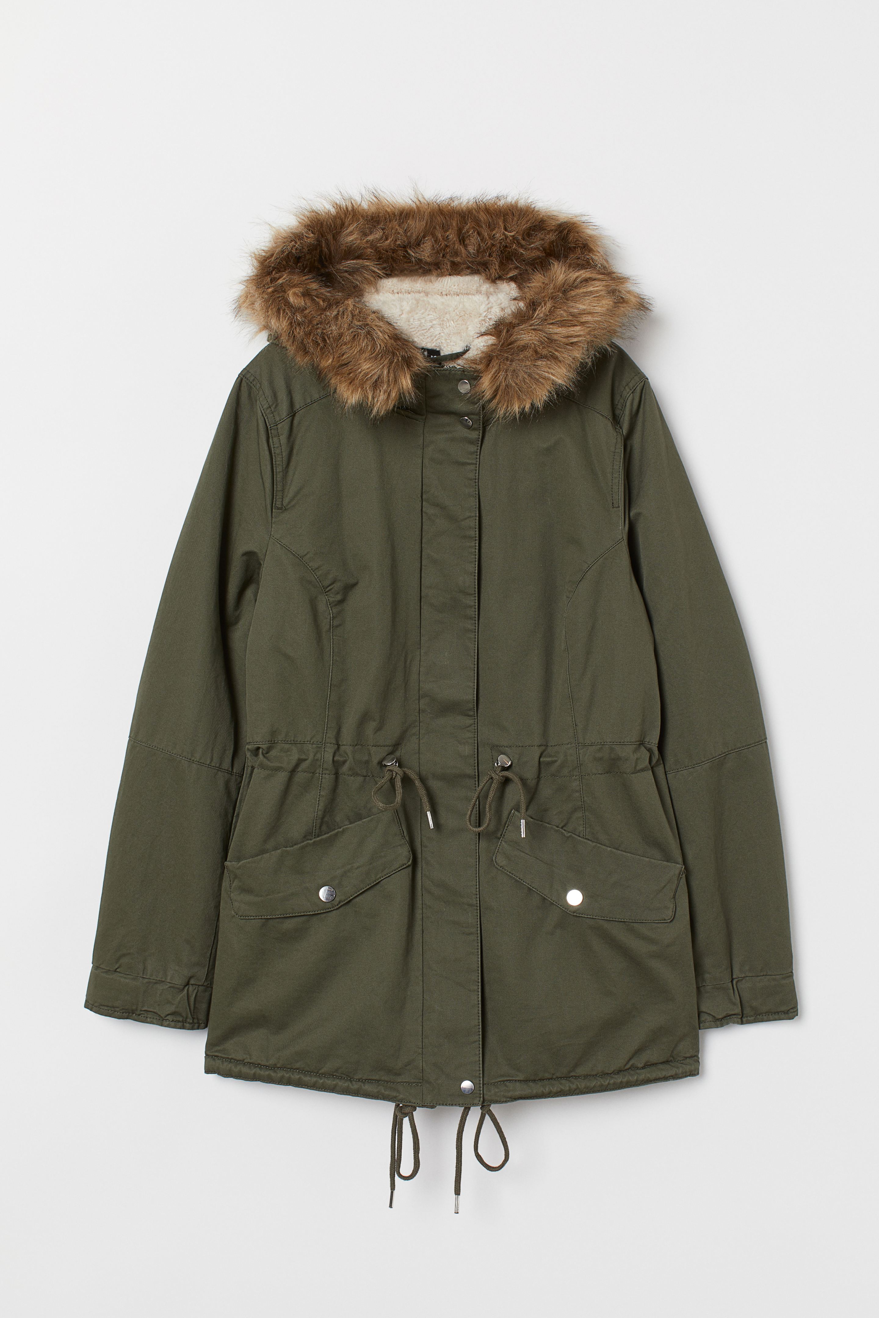 

Парка H&M  хаки 7212660, Парка H&M 46 хаки 7212660