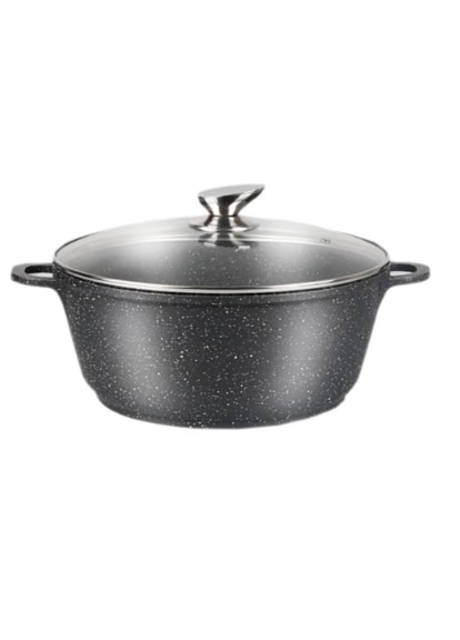 

Кастрюля 36x15 см с мраморным покрытием Zurrichberg ZBP-7097 Black