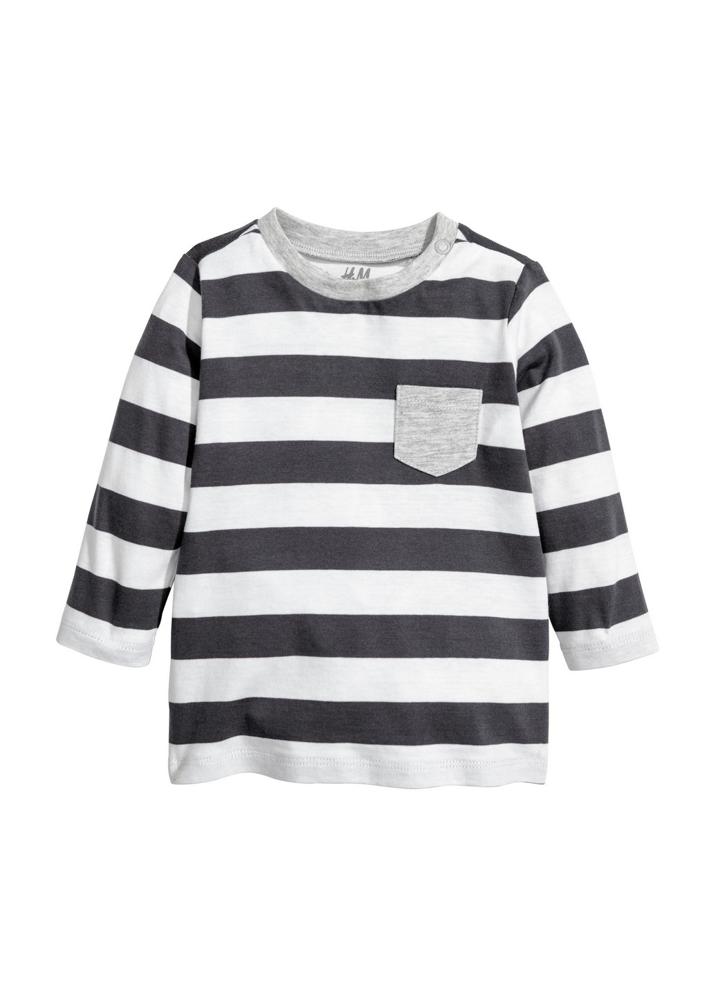 

Лонгслив H&M 56 Серый 0318951_черн.пол_01