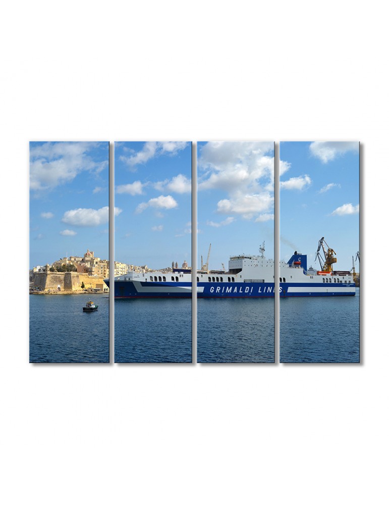 

Модульная картина Artel «Большой лайнер» 4 модуля 80x120 см