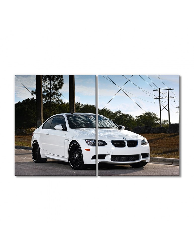 

Модульная картина Artel «БМВ M3 BBS» 2 модуля 90x135 см