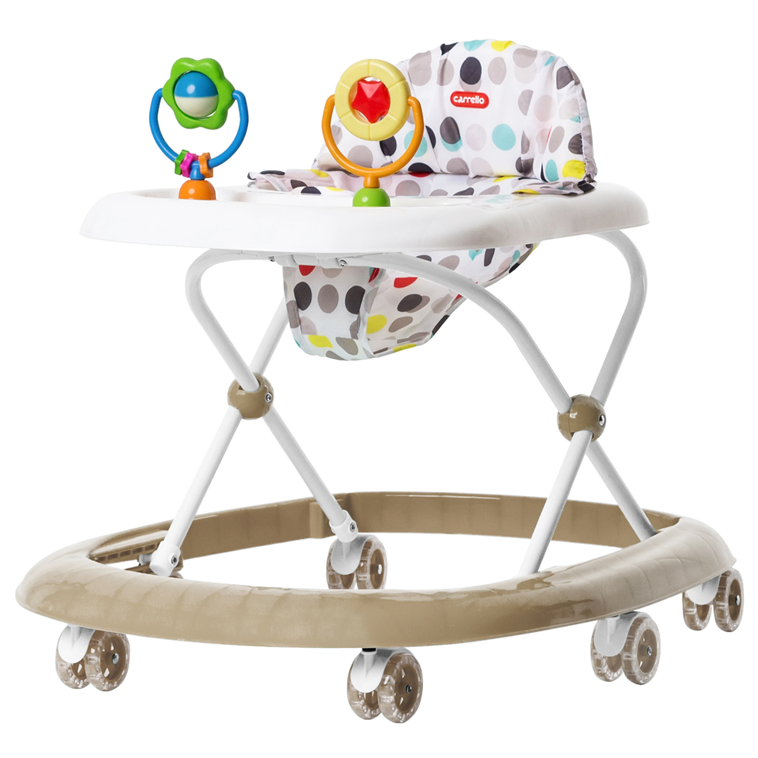 

Ходунки CARRELLO Tempo CRL-7202/1 Beige (колеса с силиконовыми накладками)