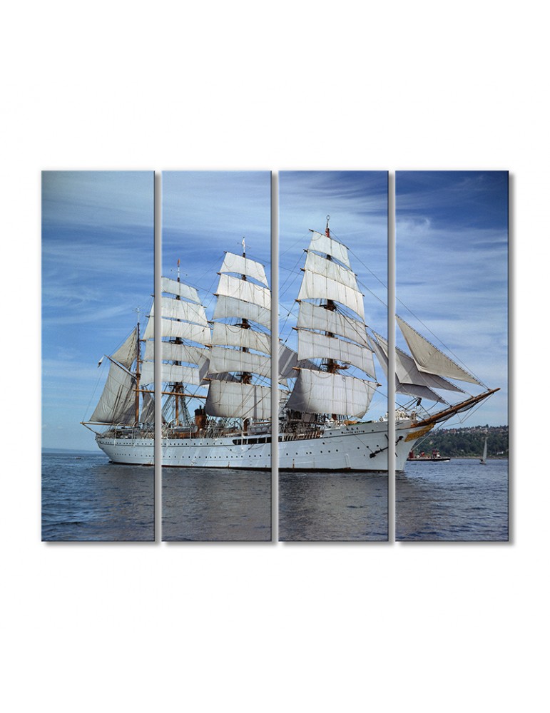 

Модульная картина Artel «Большой корабль с парусами» 4 модуля 80x120 см