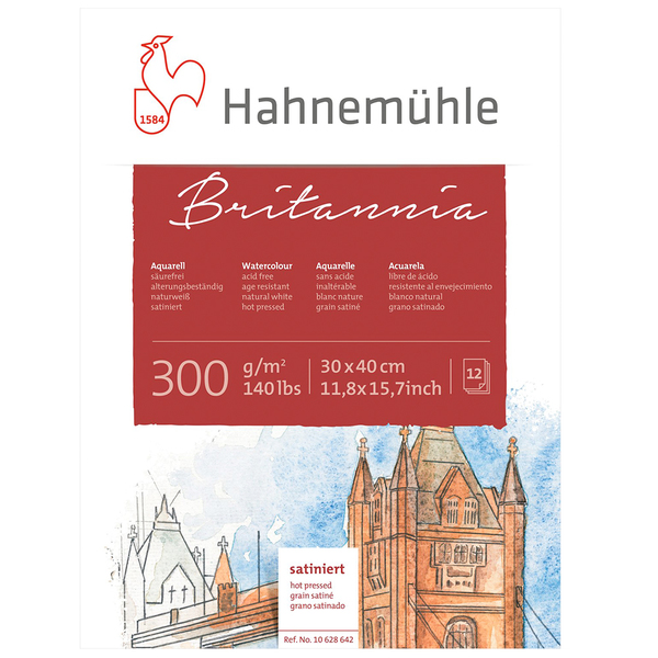 

Блок WC Britannia блок 30х40 12 л 300г НР Hahnemuhle (10628642)