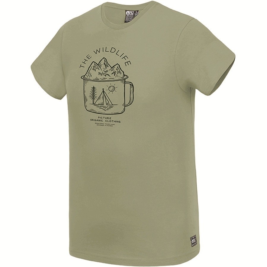 

Футболка Picture Organic Wild Army Green L (1012-MTS632BL)