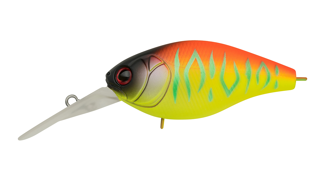 

Воблер Крэнк Strike Pro Cranky-X Deep 60, 60 мм, 16 гр, Загл. 1,5м.-3,0м., Плавающий, цвет: A242S Sunrise Mat Tiger, (EG-168L#A242S) (120893)