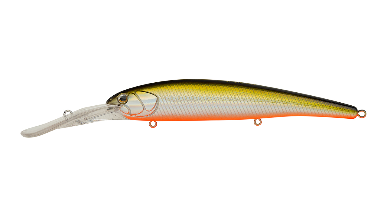 

Воблер Минноу Strike Pro Hooligan Deep Diver 120, 120 мм, 20,9 гр, Загл. 6,0м.-8,0м., Плавающий, цвет: 612T Natural Shad Silver, (EG-220L#612T) (128525)