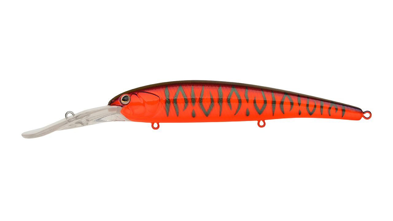 

Воблер Минноу Strike Pro Hooligan Deep Diver 120, 120 мм, 20,9 гр, Загл. 6,0м.-8,0м., Плавающий, цвет: A207 Red Devil Pearl, (EG-220L#A207) (128530)