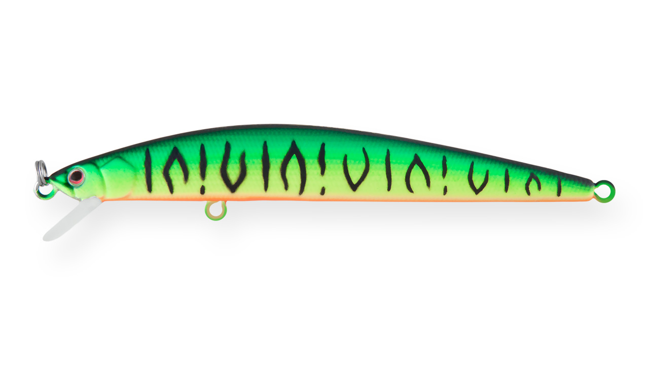 

Воблер Минноу Strike Pro Slingshot Minnow 90, 90 мм, 7 гр, Загл. 0,3м.-0,5м., Плавающий, цвет: GC01S Mat Tiger, (EG-146F#GC01S) (128490)