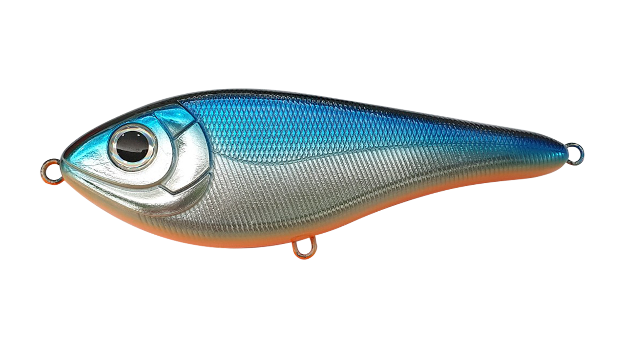 

Воблер Джеркбейт Strike Pro Buster Swim, 130 мм, 65 гр, Тонущий, цвет: C551E Blue Chrome, (EG-228#C551E) (133175)