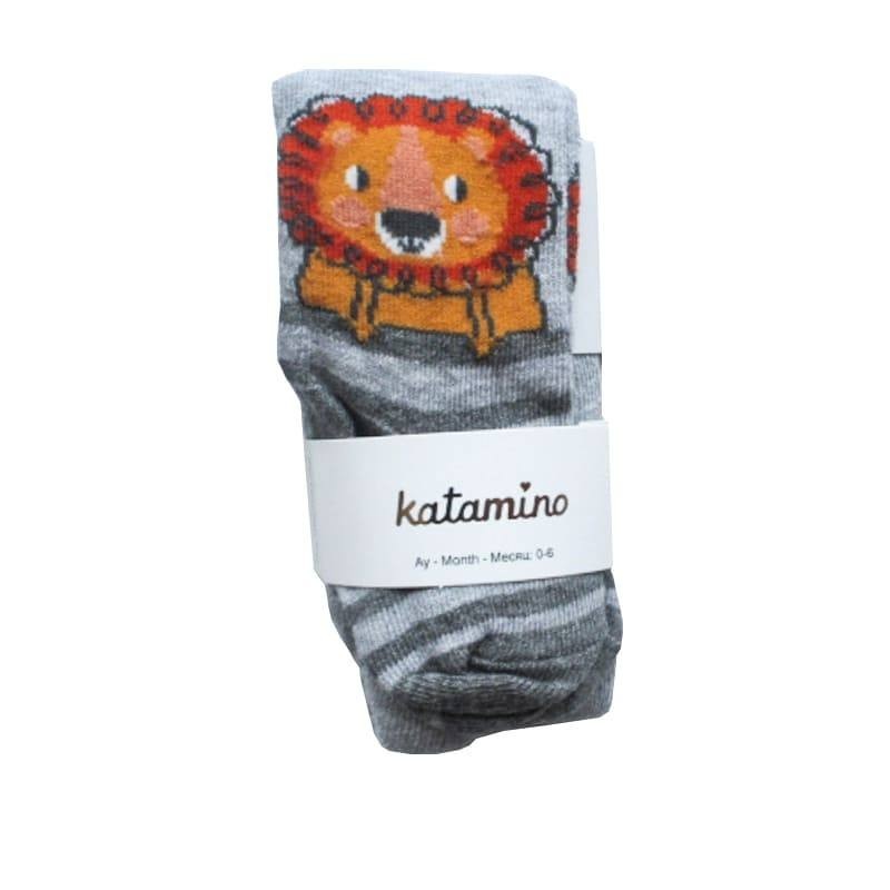 

Колготки Каtamino K30118 Серый/Лев 56-68 см