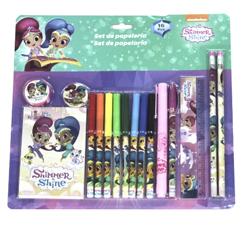 

Канцелярский набор Kids Licensing SH17033 Shimmer and Shine16 элементов