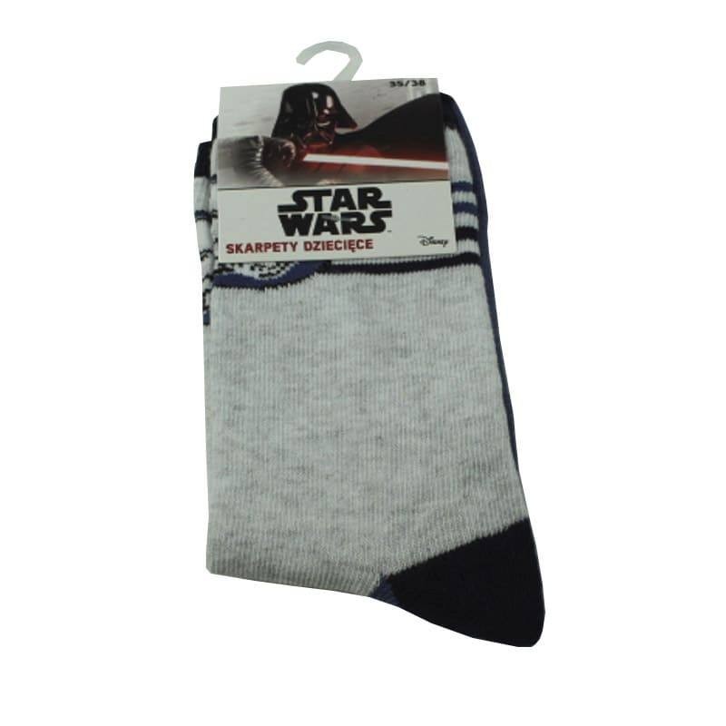 

Носочки Disney Star Wars SW 52-34 Серый/Синий 122-134 см/18-20