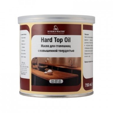 

Масло для стільниць Borma Wachs Hard Top Oil прозоре 0,75л