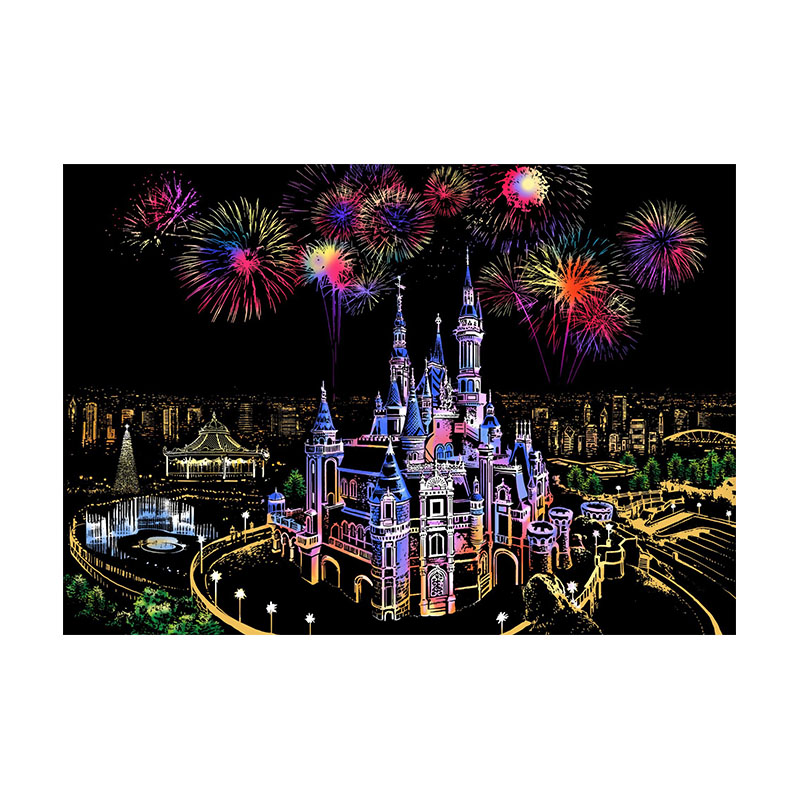 

Скретч-картина YUELU M1-А03 "Dream Castle"