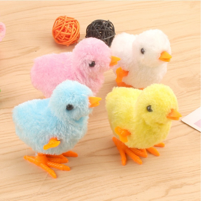 

Заводная игрушка Цыпленок Marpiel Happy Chick 4 шт