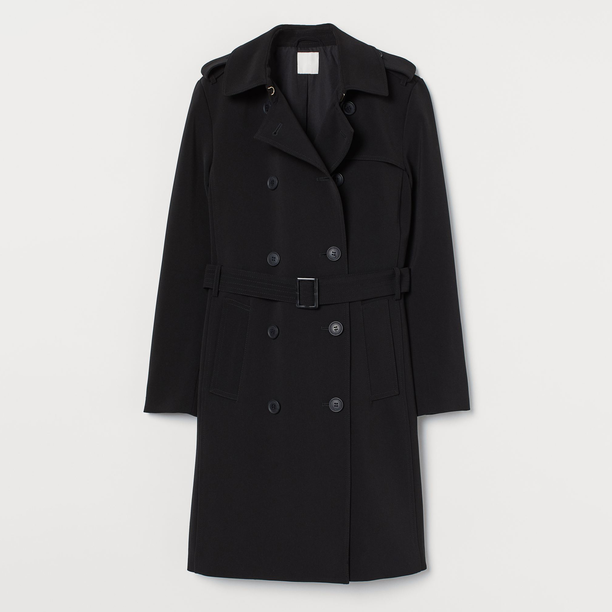 

Тренч H&M 2008-9293193 44 Черный