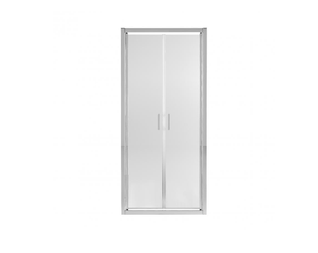 

QT Дверь в нишу GEMINI CRM209.C6, стекло 6мм Clear, покрытие CalcLess, 90x190, распашная 180