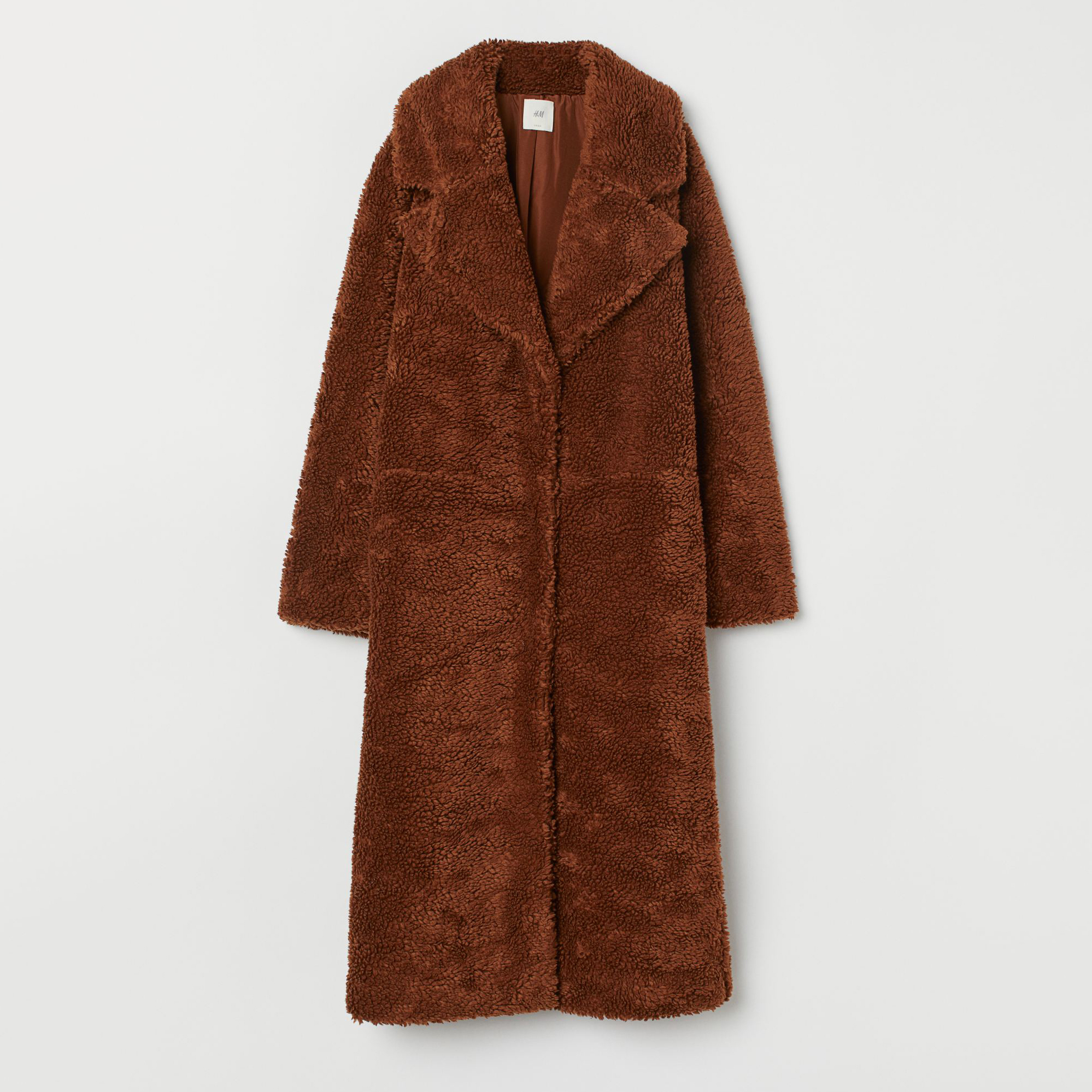 

Шуба H&M 2010-7728290 XS Коричневая