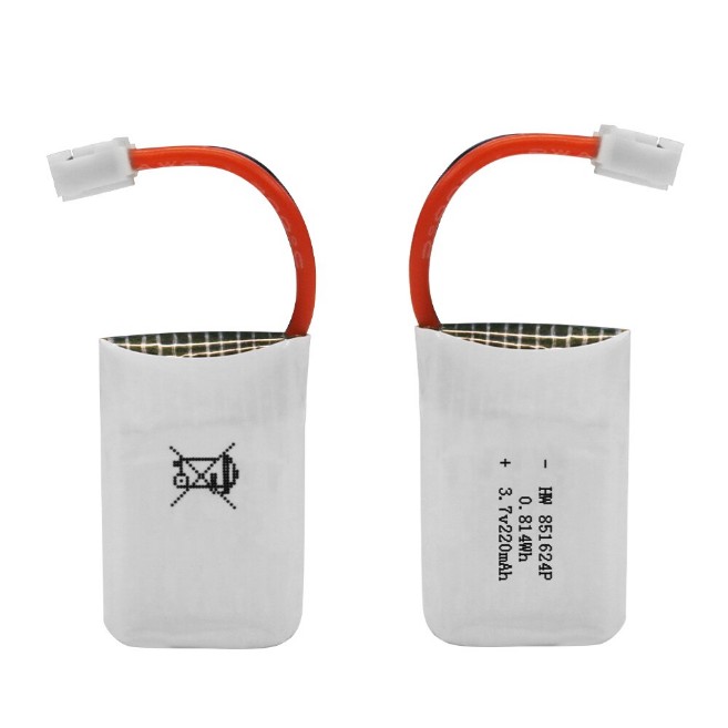 

Набор аккумуляторов HW 851624P 3.7 v 220 mah Lipo Battery