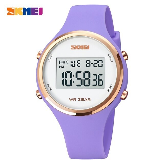 

Женские часы Skmei 1720 purple пурпурные