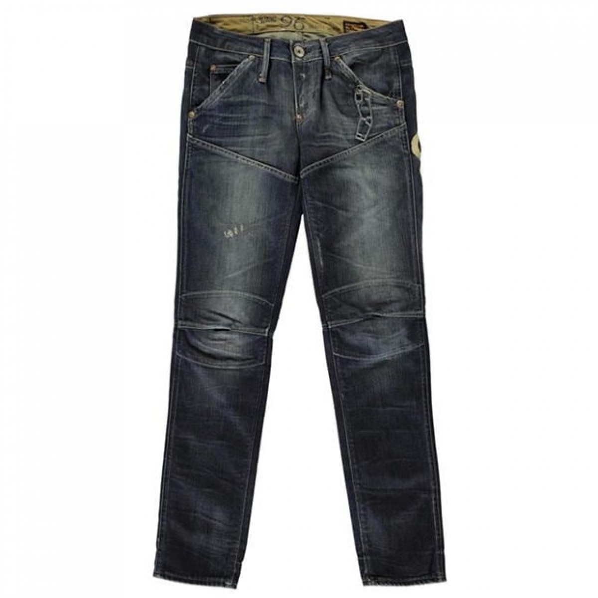 

Джинсы G Star Elwood Heritage Embro Tapered track aged, 26W 30L