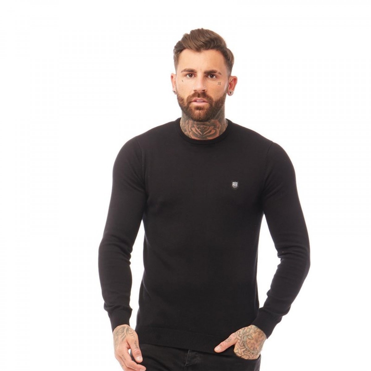 

Джемпер 883 Police Muraco Knitwear Black Black, S (44)