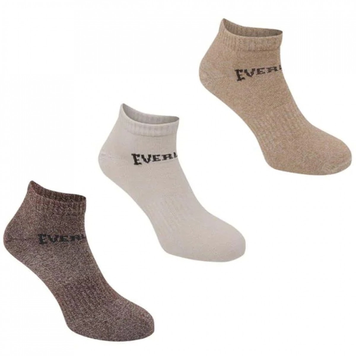 

Носки Everlast 3 Pack Trainer Brown, Носки Everlast 3 Pack Trainer Brown, 41-45