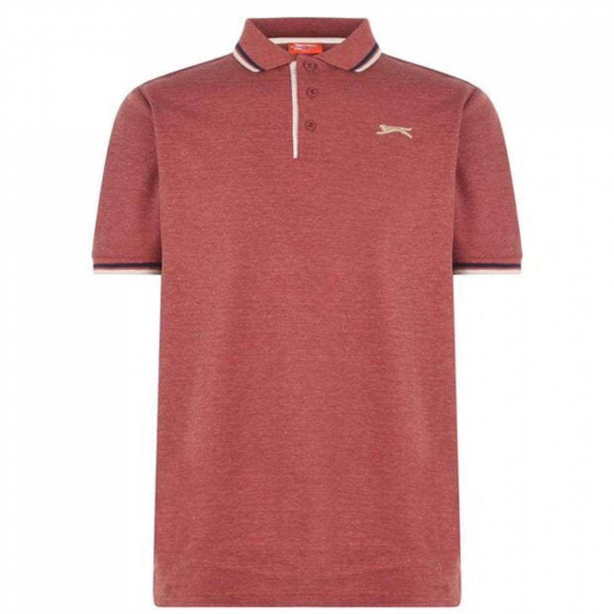 

Поло Slazenger Tipped Burgundy Marl, S (44)