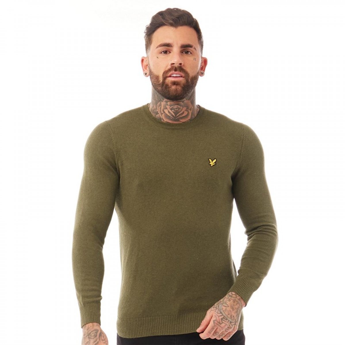 

Джемпер Lyle And Scott Vintage Cotton Merino Lichen Green Marl Green, XS (42)