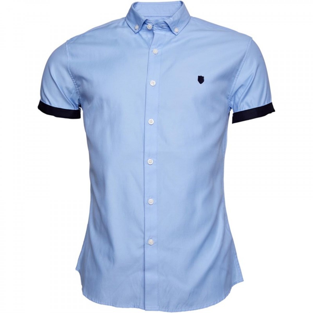 

Рубашка 883 Police Foggia Short Sleeve Shirt Sky Sky Blue, S (44)