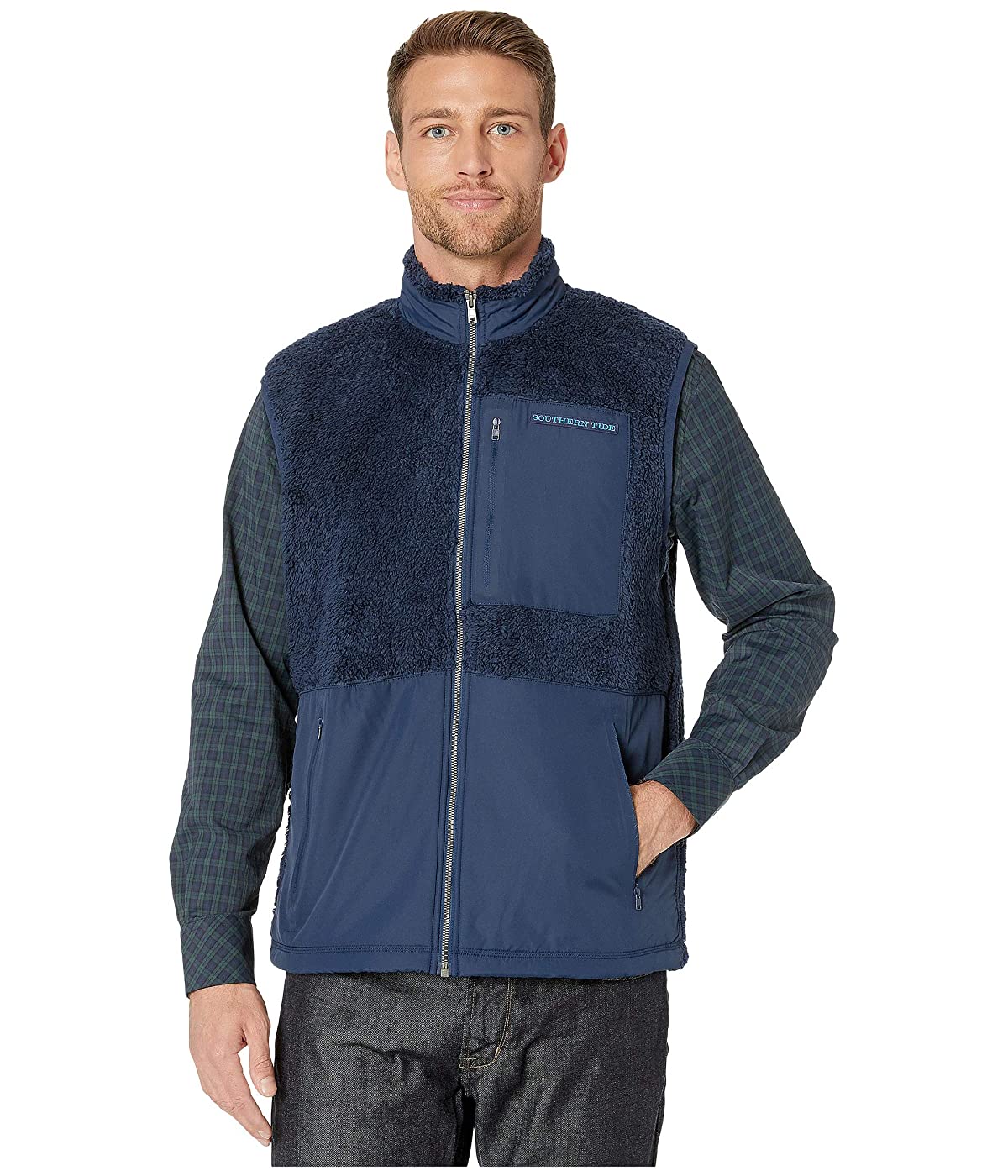 

Жилет утепленный Southern Tide Sherpa Vest True Navy, M (46)