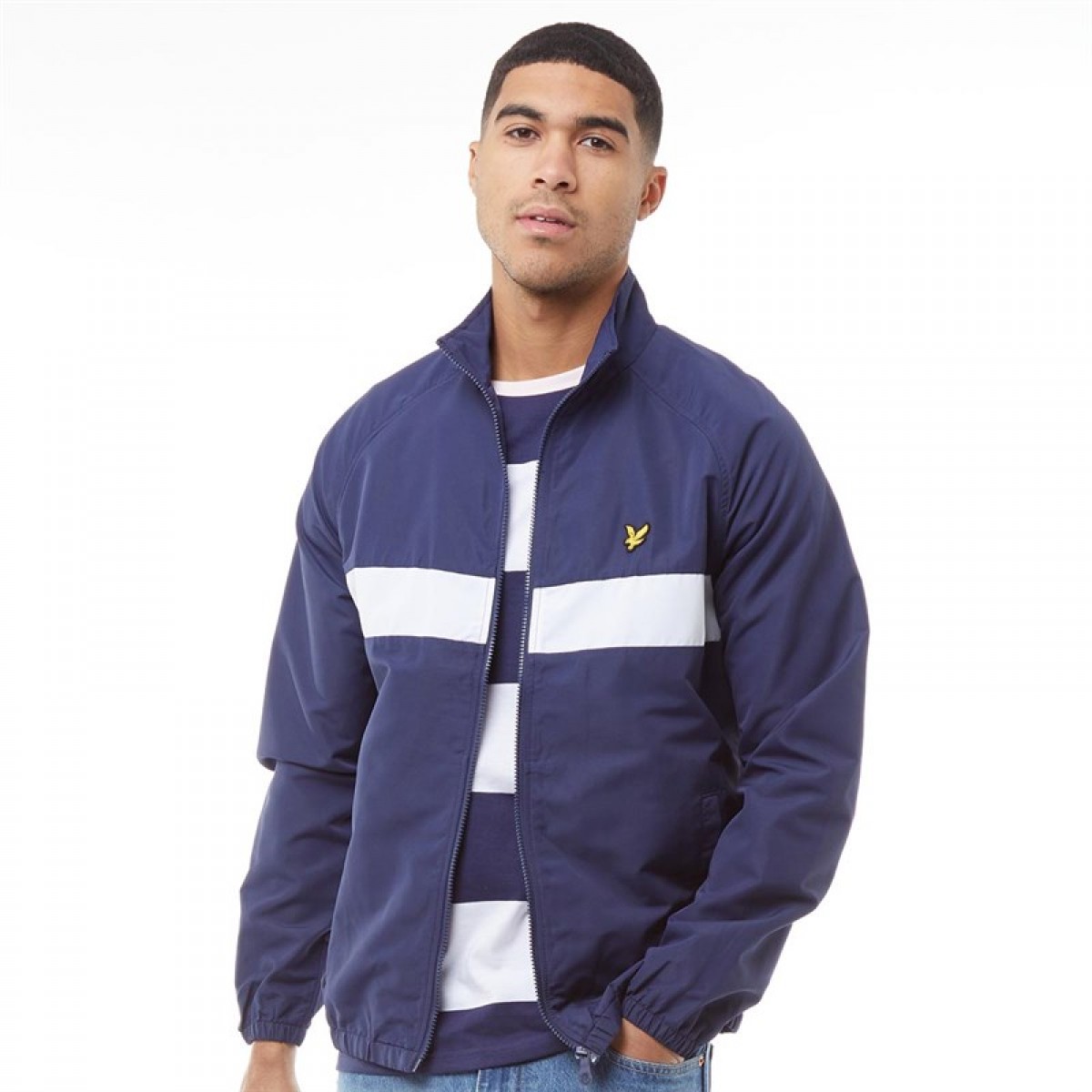 

Куртка Lyle And Scott Vintage Lightweight Funnel Neck Navy Navy, XS (42)