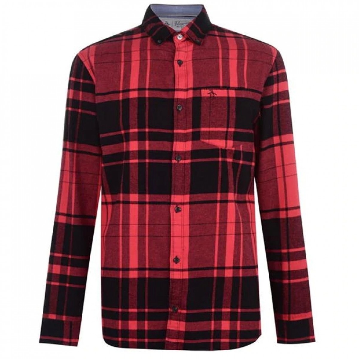 

Рубашка Original Penguin Check Red 617, XXL (52)