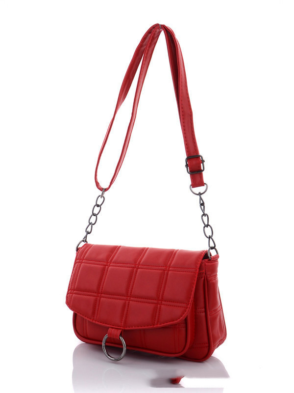 

Женские сумки деми Prime 048-5 red Красный р.15x24x6