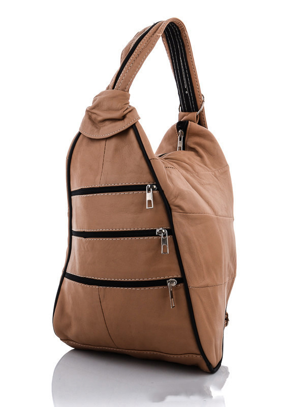 

Женские сумки деми Prime 077-4 beige Бежевый р.34x24x9