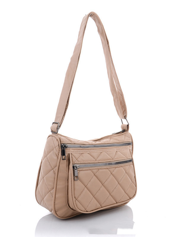 

Женские сумки деми Prime 067-9 beige Бежевый р.20x25x8