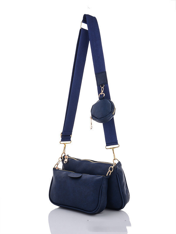 

Женские сумки деми Prime 063-4 navy Синий р.17x22x5