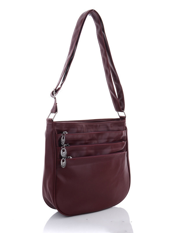 

Женские сумки деми Prime 052-3 bordo Бордовый р.27x30x7