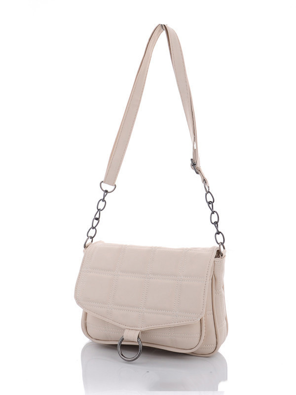 

Женские сумки деми Prime 048-8 beige Бежевый р.15x24x6