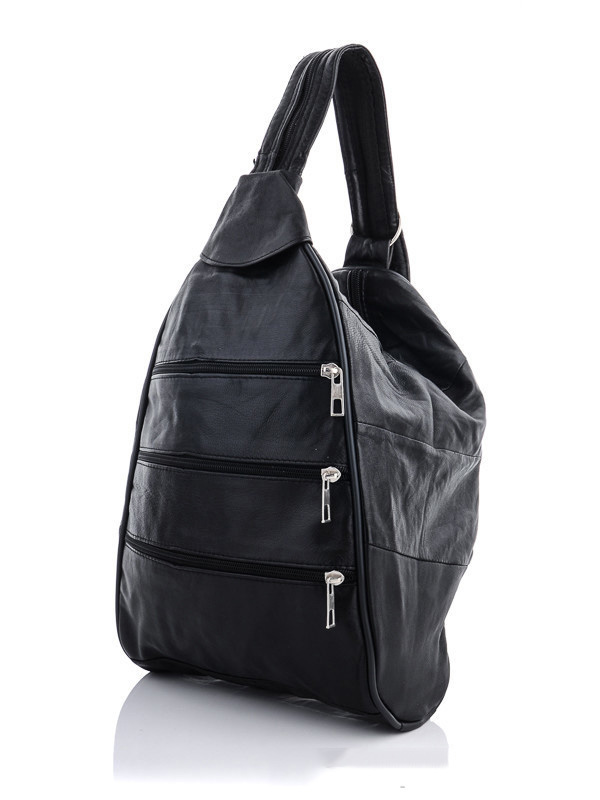 

Женские сумки деми Prime 077-2 black Черный р.34x24x9