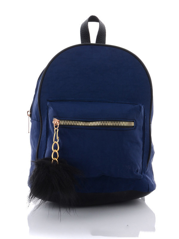

Женские рюкзаки деми Prime 068-3 navy Синий р.25x23x12